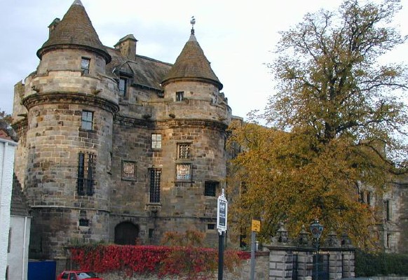 Falkland High Street shops - See text below